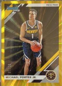 Michael Porter Jr. [Press Proof Gold Laser] #57