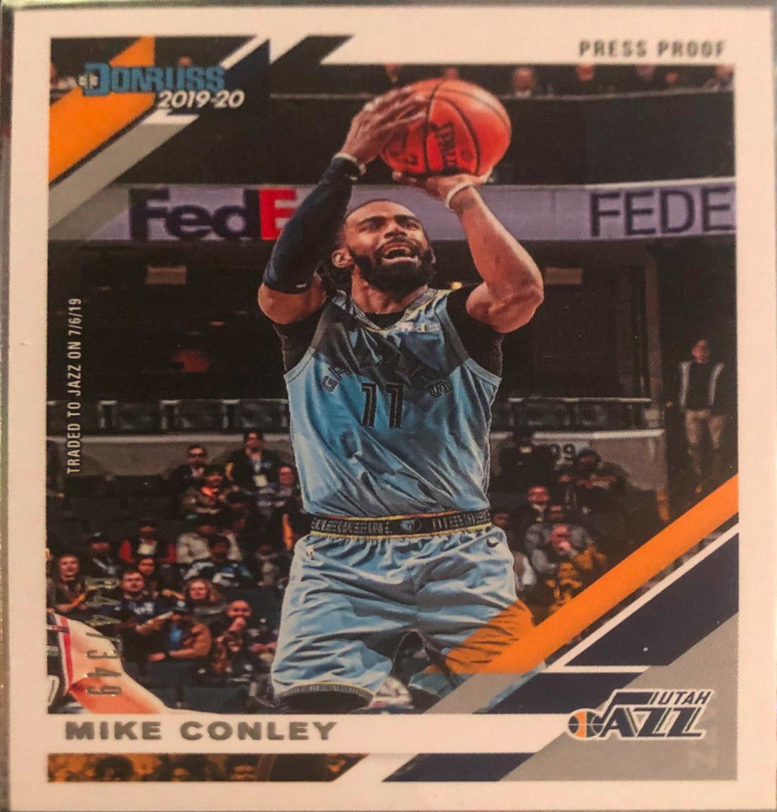 Mike Conley [Press Proof Silver] #97