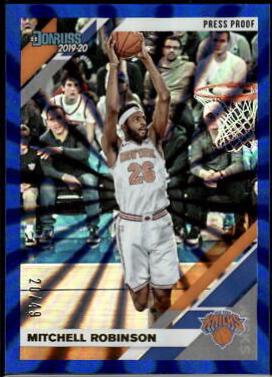 Mitchell Robinson [Press Proof Blue Laser] #137