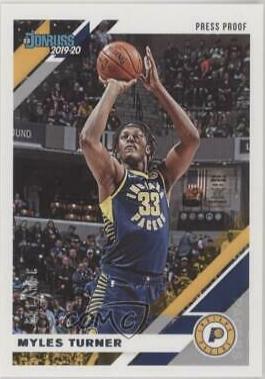 Myles Turner [Press Proof Silver] #84