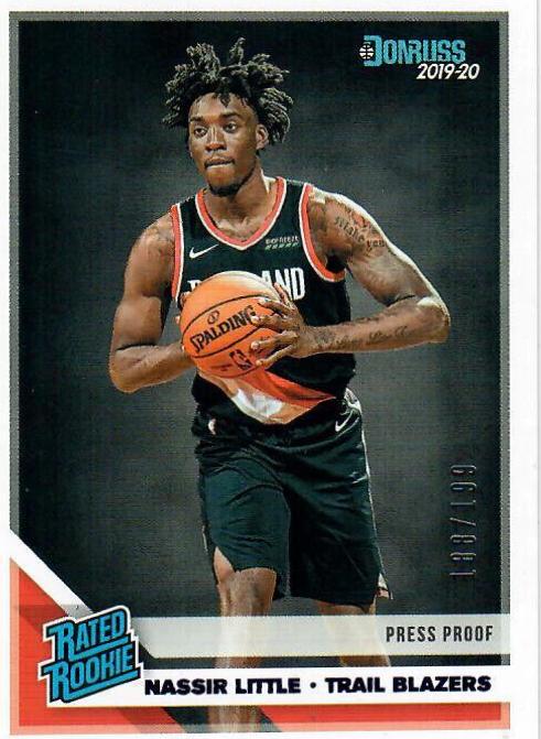Nassir Little [Press Proof Silver] #223