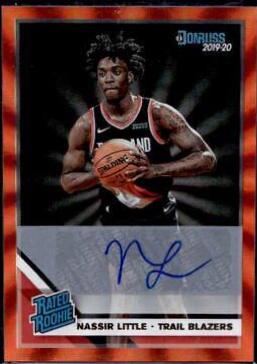 Nassir Little [Signature Red, Blue Laser] #223