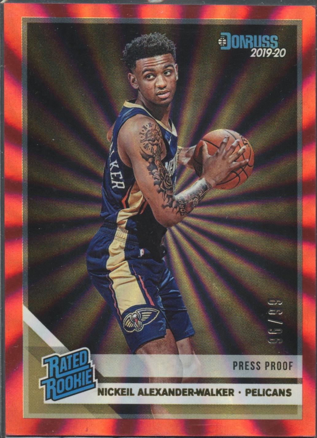 Nickeil Alexander Walker [Press Proof Red Laser] #216