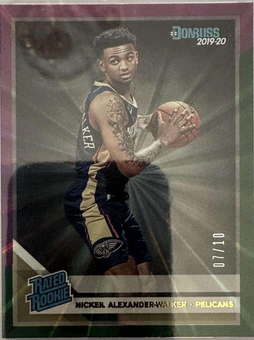 Nickeil Alexander Walker [Purple, Green Laser] #216