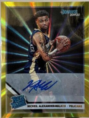 Nickeil Alexander Walker [Signature Press Proof Gold Laser] #216