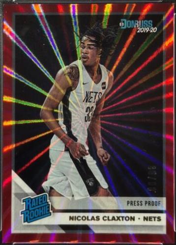 Nicolas Claxton [Press Proof Red Laser] #229