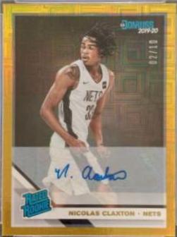 Nicolas Claxton [Signature Gold Infinite] #229