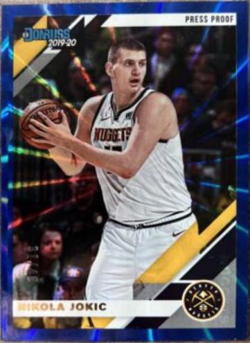 Nikola Jokic [Press Proof Blue Laser] #55