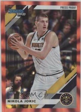 Nikola Jokic [Press Proof Red Laser] #55