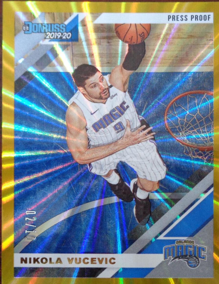Nikola Vucevic [Press Proof Gold Laser] #151