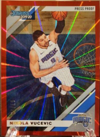 Nikola Vucevic [Press Proof Red Laser] #151