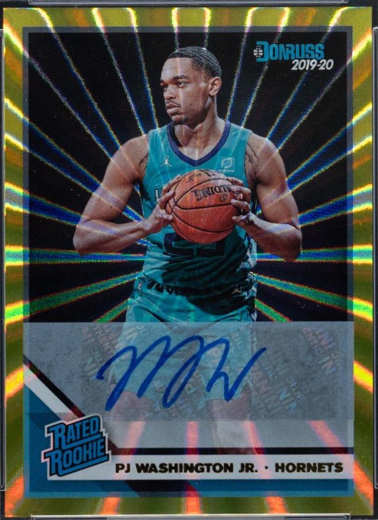 PJ Washington Jr. [Signature Yellow Laser] #211