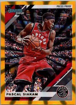 Pascal Siakam [Press Proof Gold Laser] #189