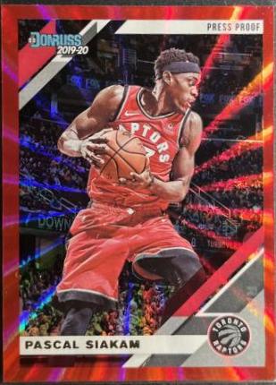 Pascal Siakam [Press Proof Red Laser] #189