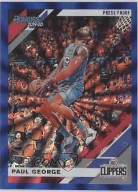 Paul George [Press Proof Blue Laser] #141