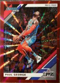 Paul George [Press Proof Red Laser] #141