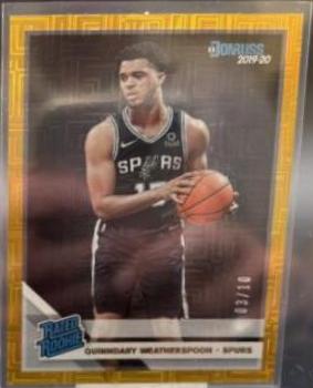 Quinndary Weatherspoon [Gold Infinite] #243