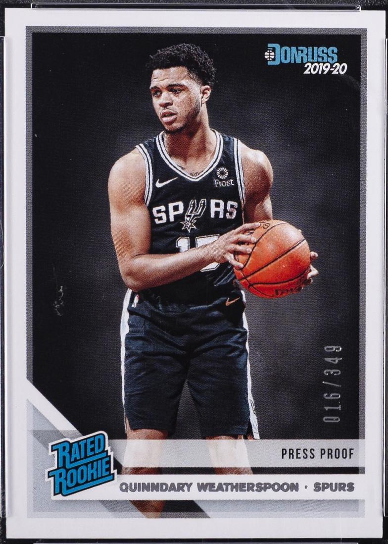 Quinndary Weatherspoon [Press Proof Silver] #243