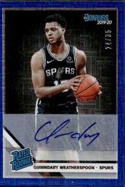 Quinndary Weatherspoon [Signature Blue Infinite] #243