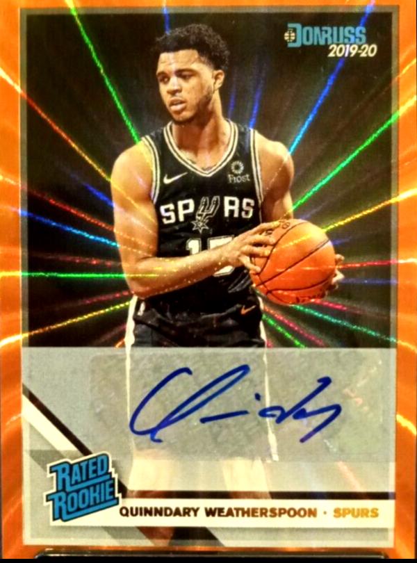 Quinndary Weatherspoon [Signature Orange Laser] #243