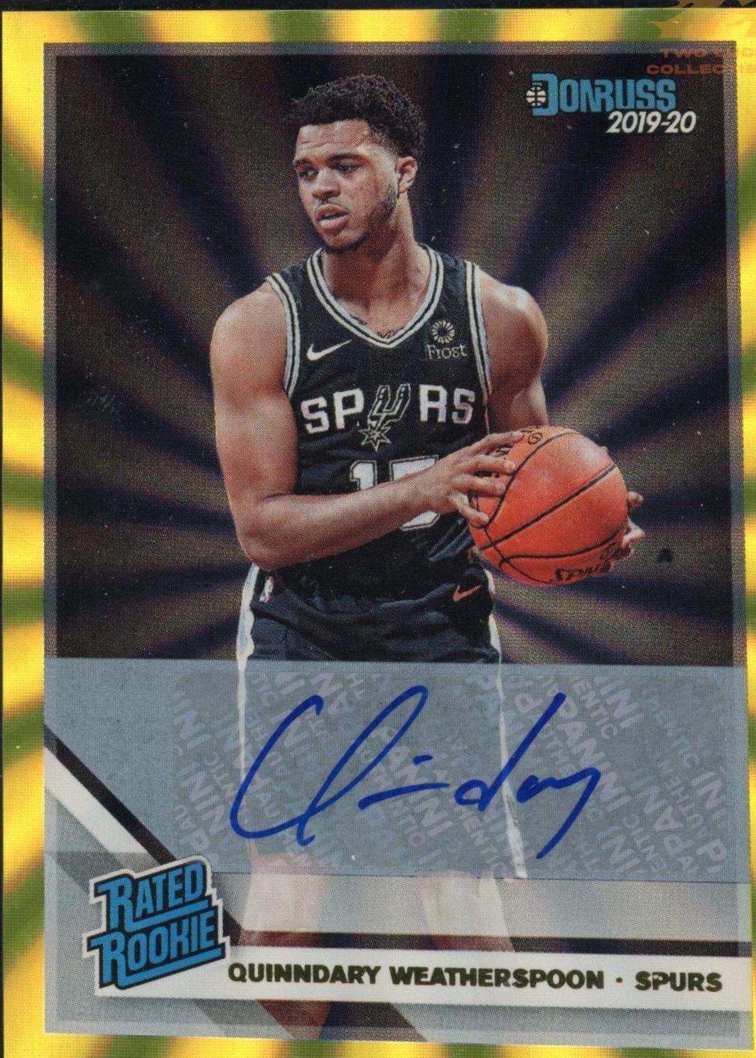 Quinndary Weatherspoon [Signature Yellow Laser] #243