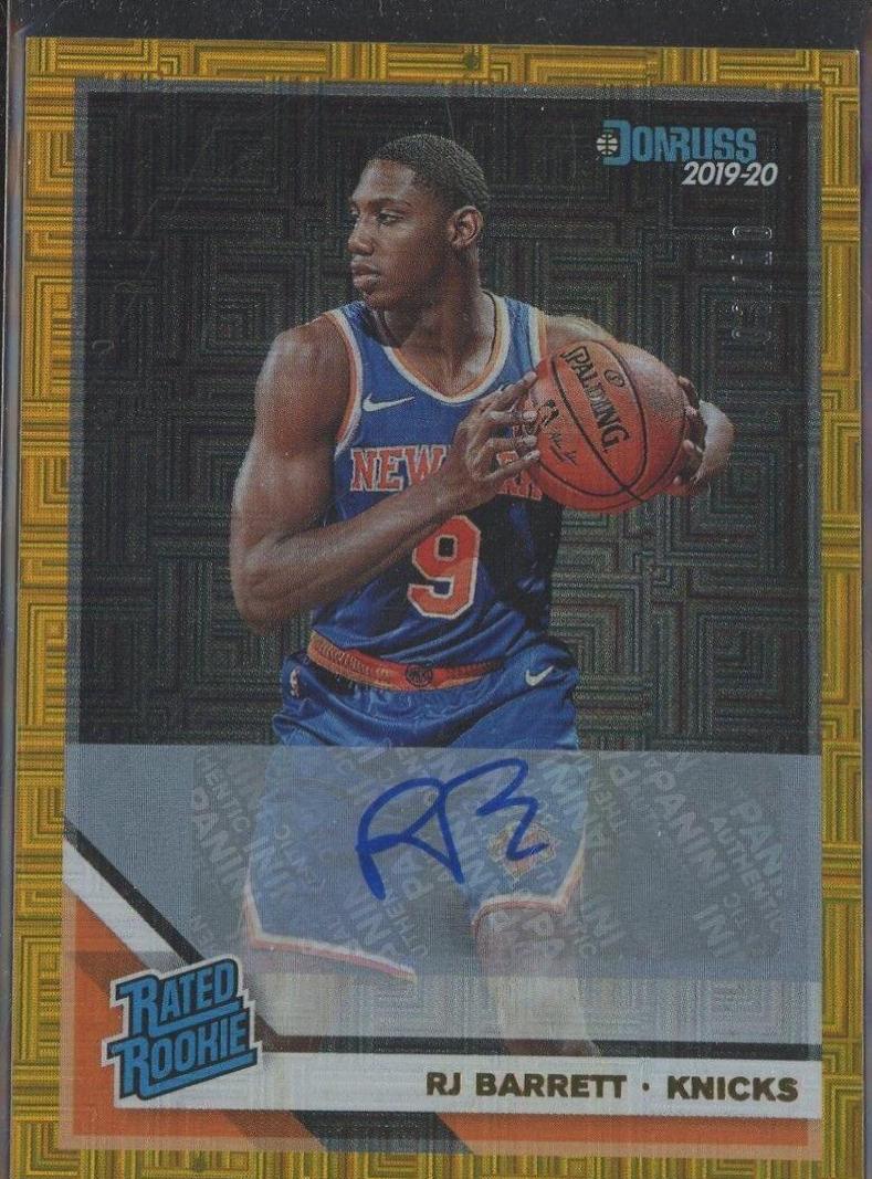RJ Barrett [Signature Gold Infinite] #203