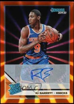 RJ Barrett [Signature Orange Laser] #203