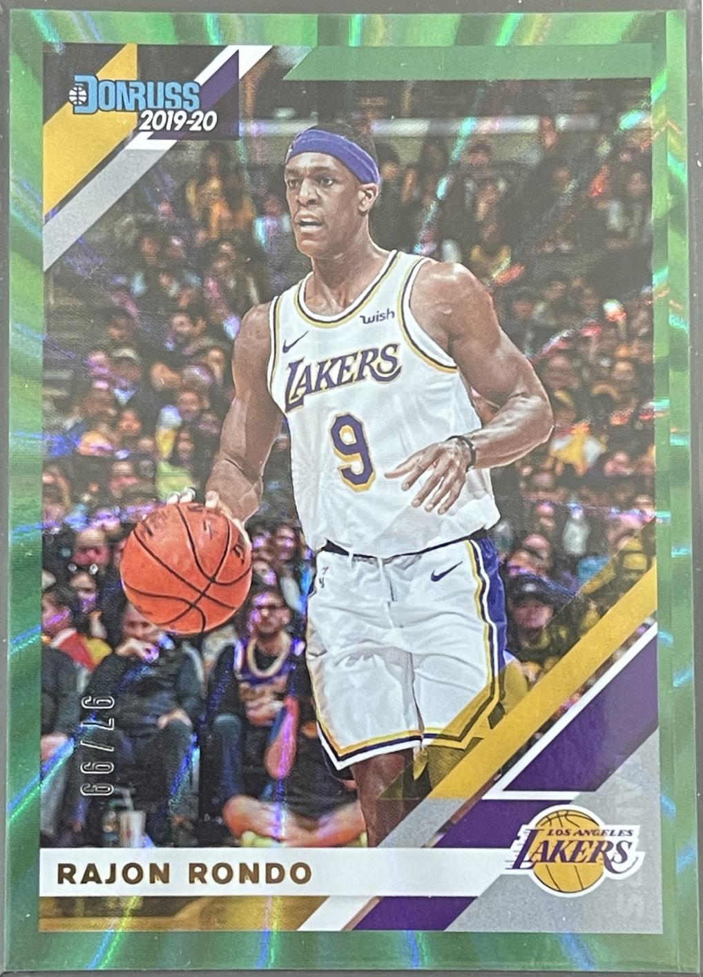 Rajon Rondo [Green Laser] #96