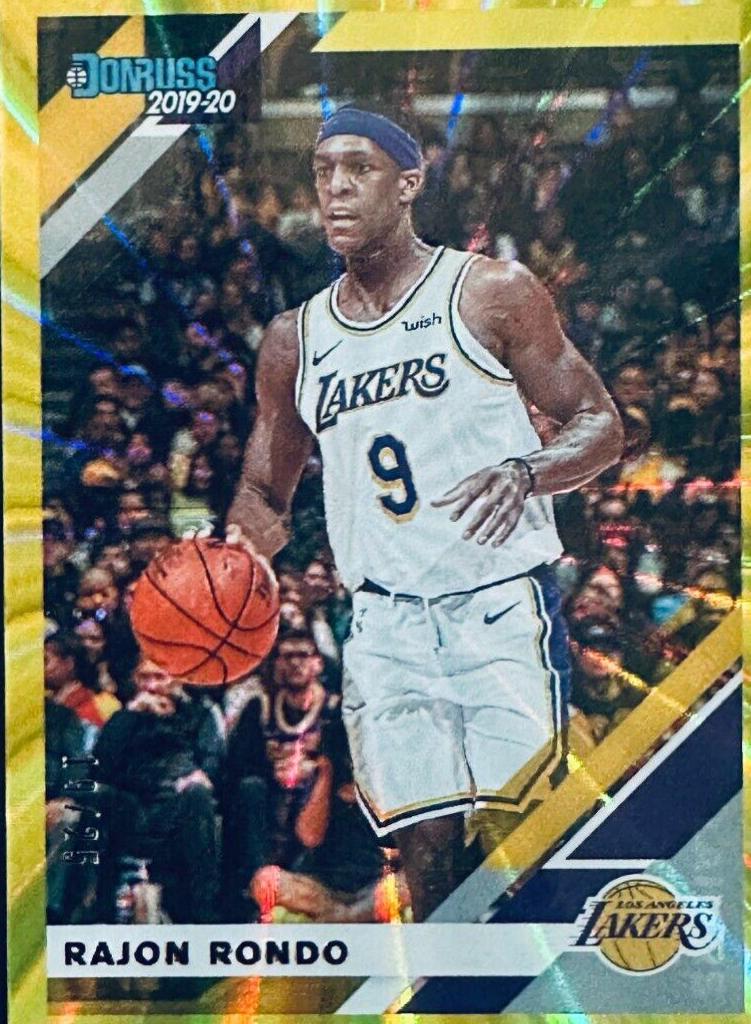 Rajon Rondo [Yellow Laser] #96