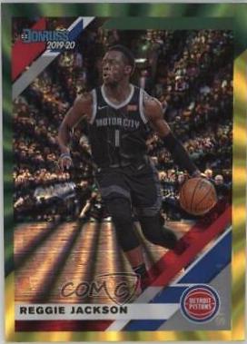 Reggie Jackson [Green, Yellow Laser] #63