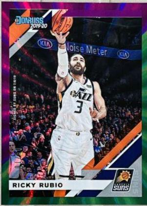 Ricky Rubio [Purple, Green Laser] #194