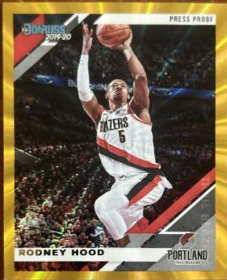 Rodney Hood [Press Proof Gold Laser] #168