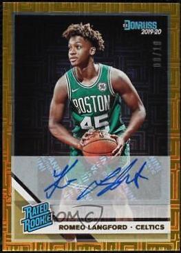 Romeo Langford [Signature Gold Infinite] #213