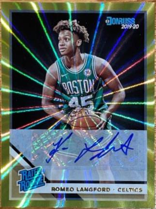 Romeo Langford [Signature Yellow Laser] #213