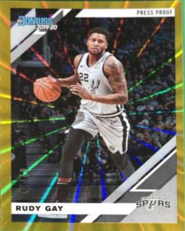 Rudy Gay [Press Proof Gold Laser] #178