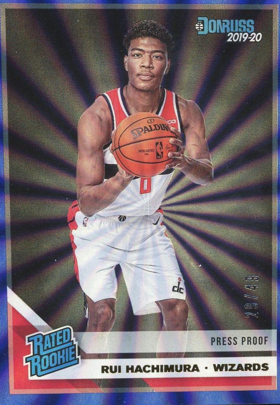 Rui Hachimura [Red, Blue Laser] #208