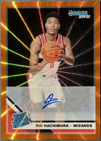 Rui Hachimura [Signature Orange Laser] #208