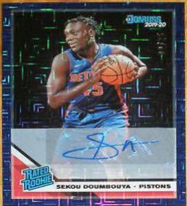 Sekou Doumbouya [Signature Blue Infinite] #214