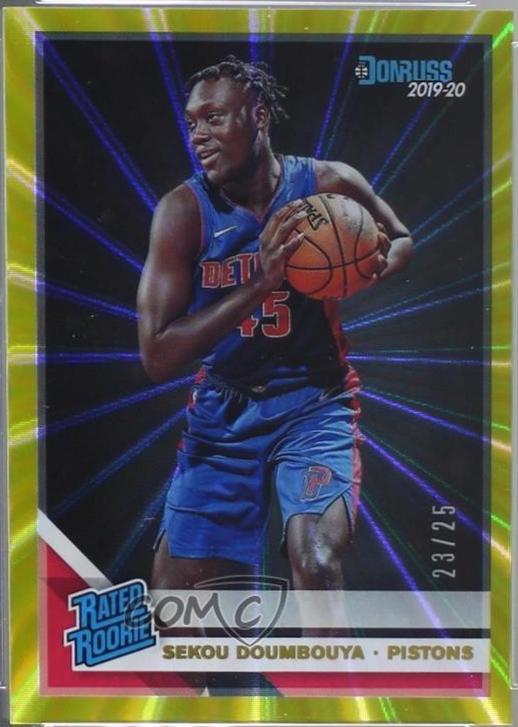 Sekou Doumbouya [Yellow Laser] #214