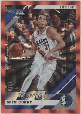 Seth Curry [Press Proof Red Laser] #62