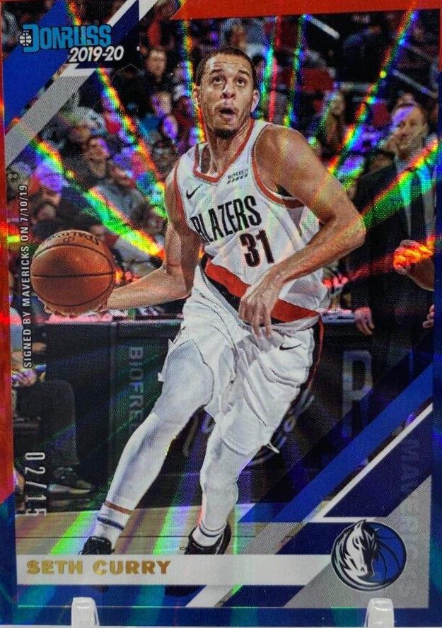 Seth Curry [Red, Blue Laser] #62