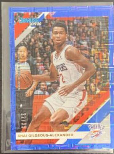 Shai Gilgeous Alexander [Blue Infinite] #86