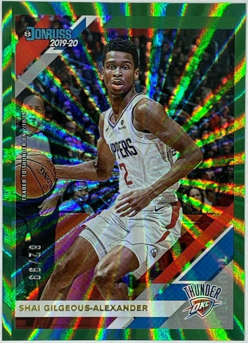 Shai Gilgeous Alexander [Green Laser] #86
