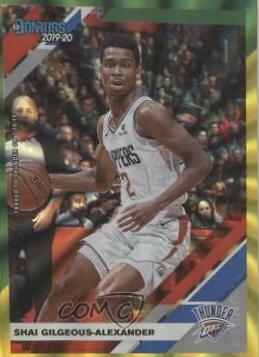 Shai Gilgeous Alexander [Green, Yellow Laser] #86