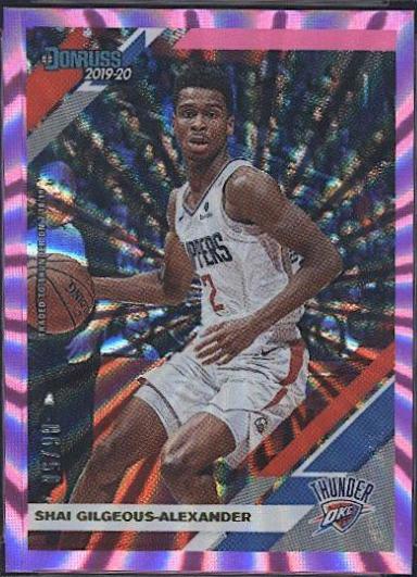 Shai Gilgeous Alexander [Pink Laser] #86