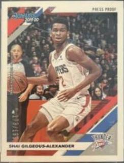 Shai Gilgeous Alexander [Press Proof Purple] #86