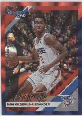 Shai Gilgeous Alexander [Red, Blue Laser] #86
