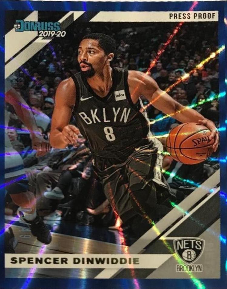 Spencer Dinwiddie [Press Proof Gold Laser] #19
