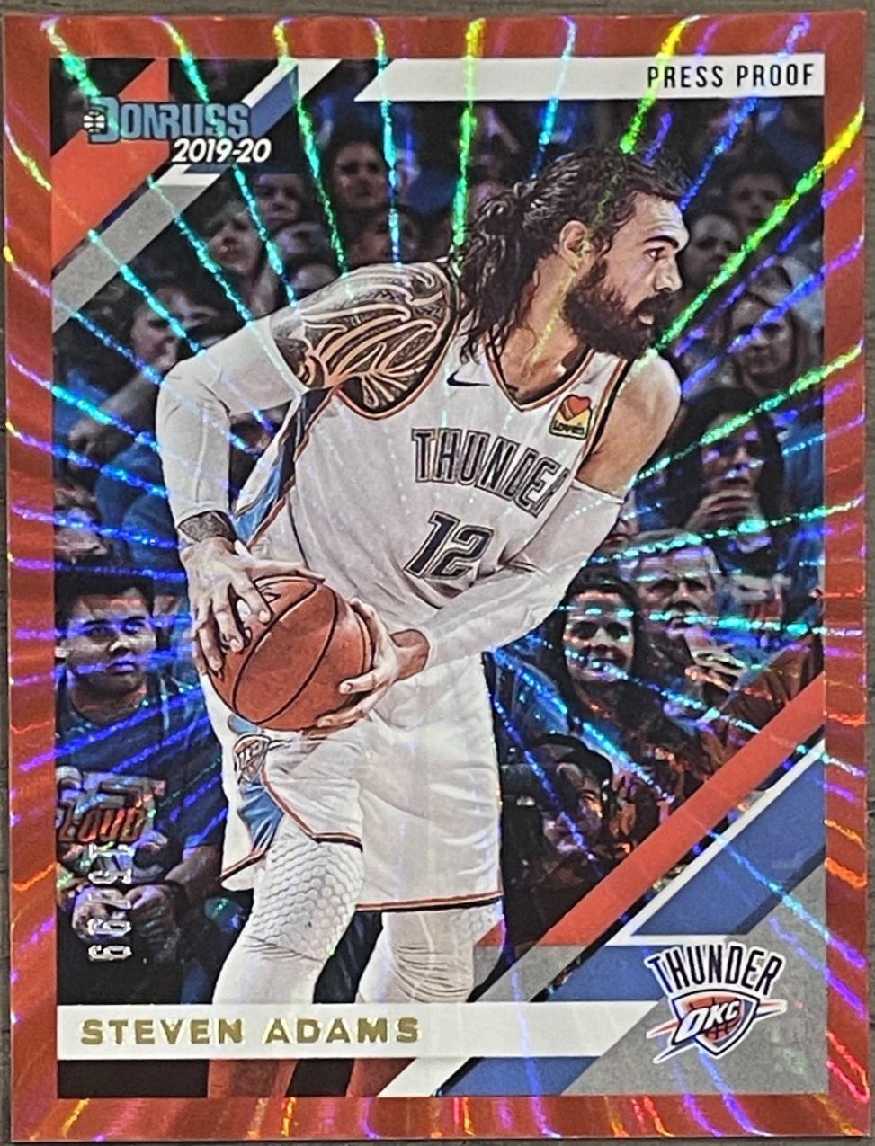 Steven Adams [Press Proof Red Laser] #139