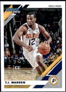 T. J. Warren [Press Proof Purple] #44